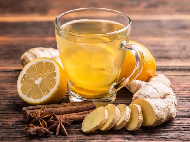 Herbata imbirowa z cytryną doskonale wzmacnia układ odpornościowy i potencję